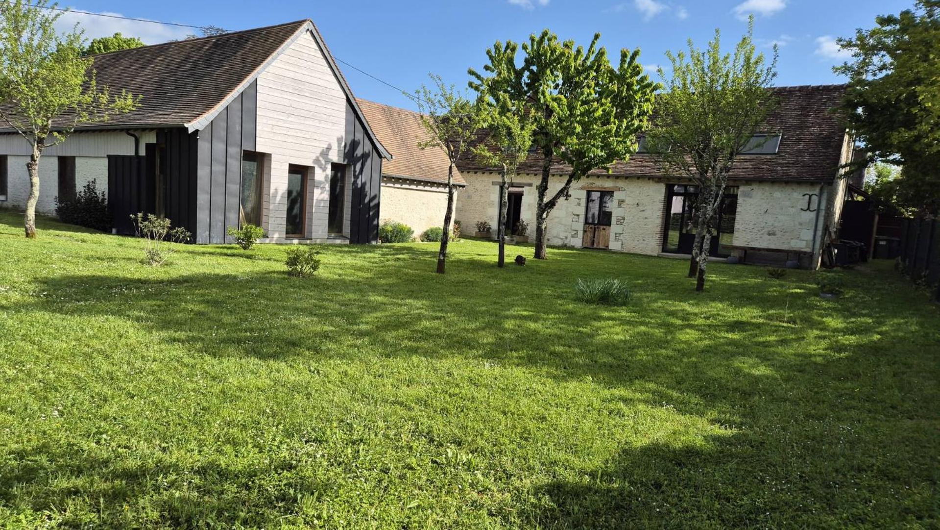 Les Granges De L'Epan Bed and Breakfast Joué-lés-Tours Exteriör bild