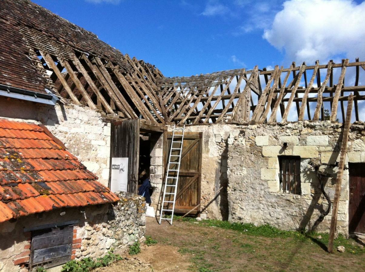 Les Granges De L'Epan Bed and Breakfast Joué-lés-Tours Exteriör bild
